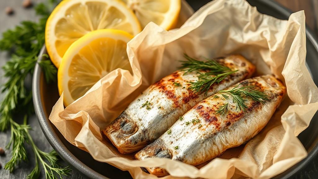 Ryba pieczona w papilotach z cytryną i koperkiem – lekko i zdrowo. Dlaczego papiloty to dobre rozwiązanie? Ryba pieczona w papilotach z cytryną i koperkiem – lekko i zdrowo. Dlaczego papiloty to dobre rozwiązanie?